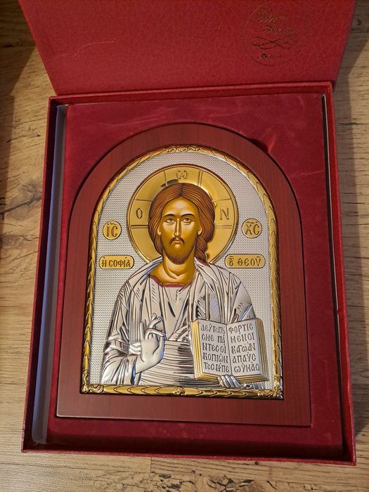 икони със сертификат, посребрени