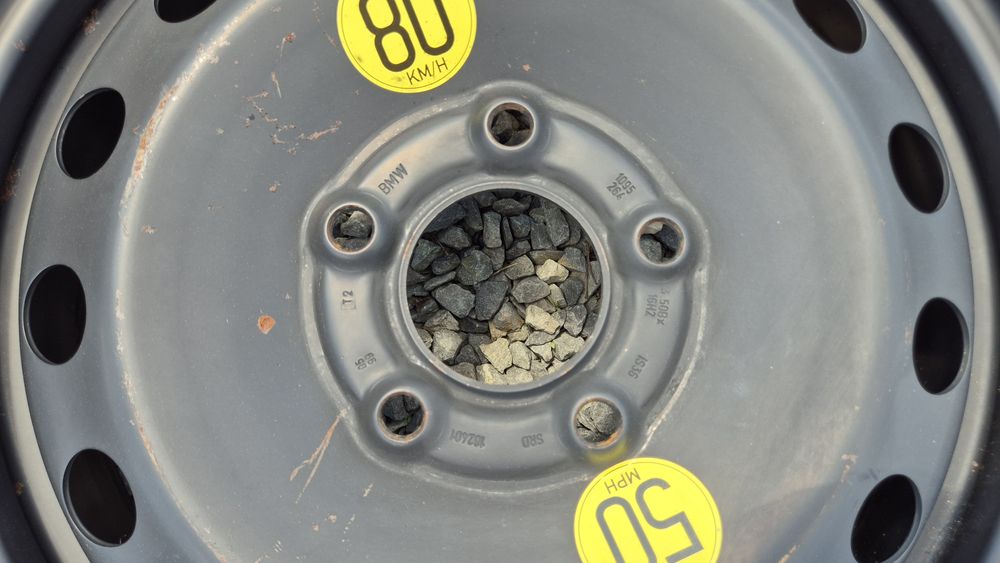 Резервна гума /ПАТЕРИЦА/ БМВ 5/120 BMW e46