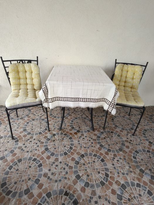 Set terasa masa cu  2scaune