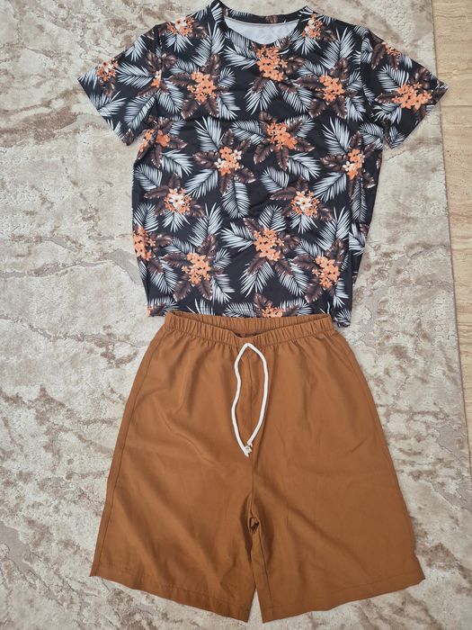 Set NOU  băiat mărimea 160 – pantaloni + tricou,