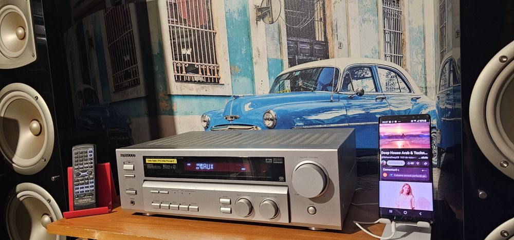Kenwood KRF V 4070 D amplificator statie amplituner receiver pentru muzica sau filme