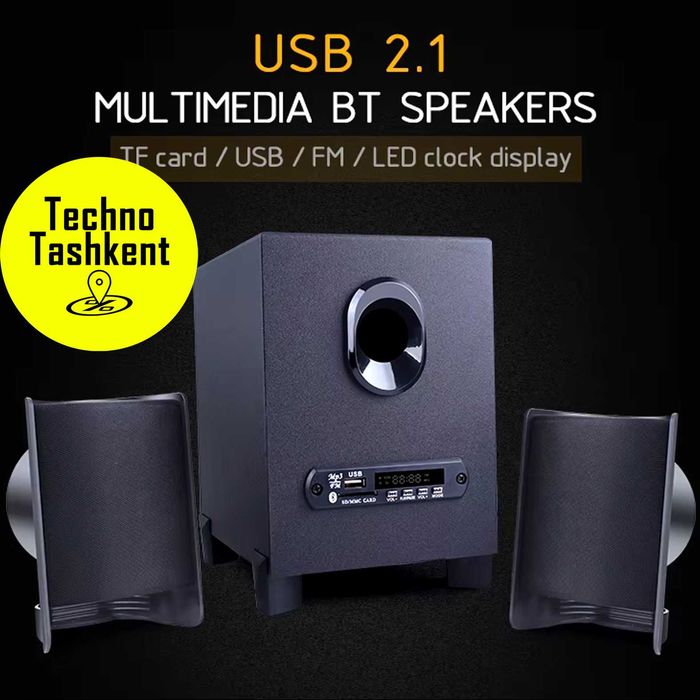 Компьютерные Bluetooth колонки Kisonli TM-6000U (Dostavka Bor)