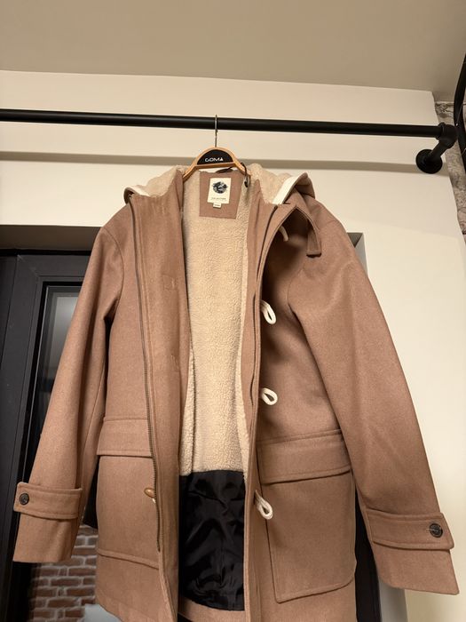 Selected homme бежаво палто М размер (ново)