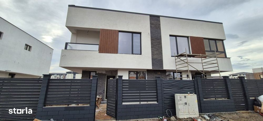 Duplex superb 106 mp construiti, 179 mp, ideal pentru familie tanara,