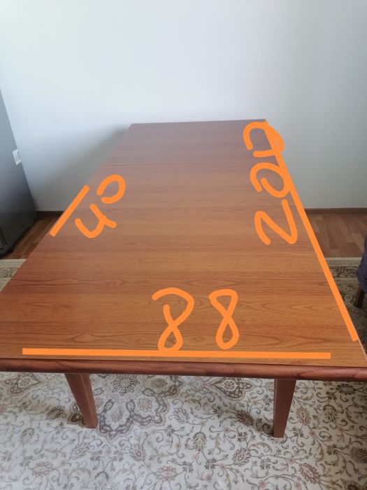 Кухонный стол размер 200Х88