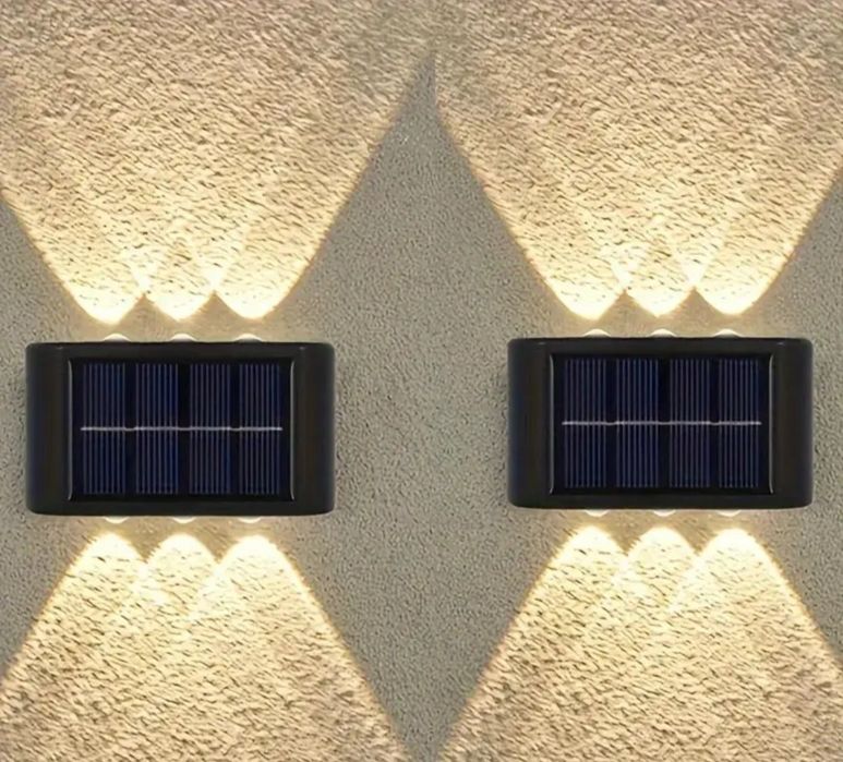 Слънчеви стенни панели за външно осветление