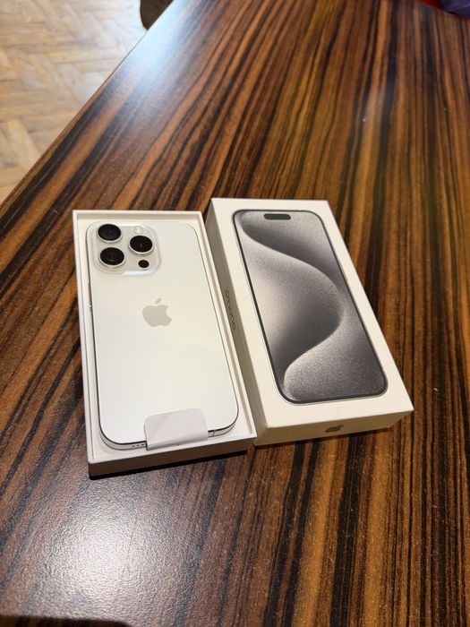 iPhone 15 PRO White Titanium 128GB