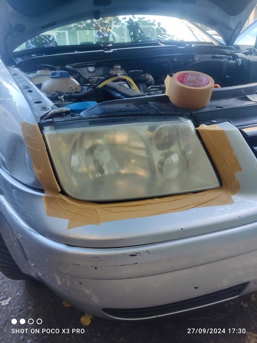 Химическо полиране на фарове