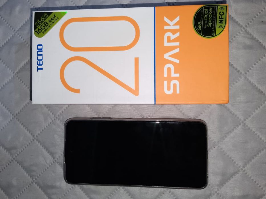 Новый телефон Tecno spark 20