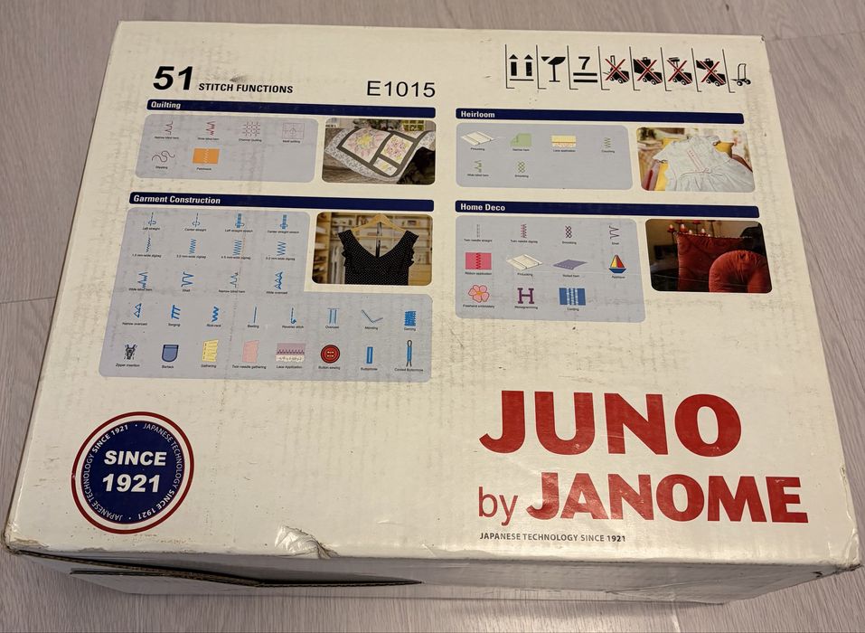 Шевна машина Janome Juno E1015