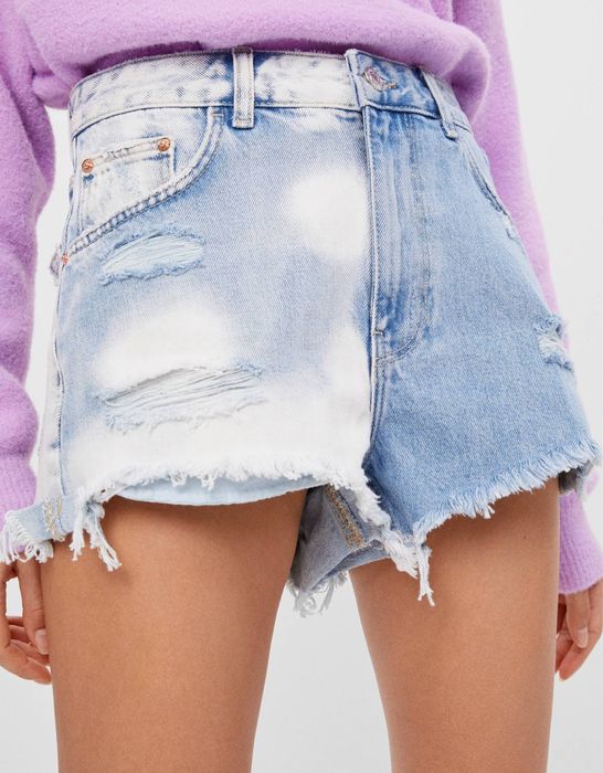 Bershka чисто нови къси панталонки с висока талия Zara