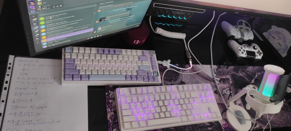 Rampage белая механическая клавиатура