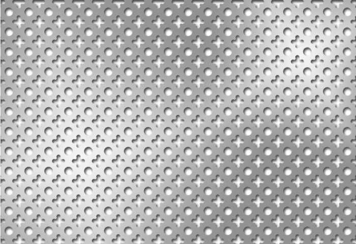 Tabla perforata decorativa