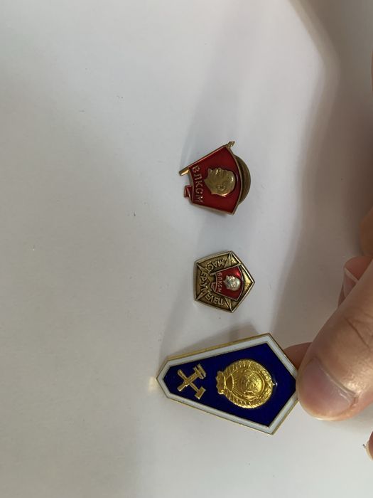 Значок СССР 3штук