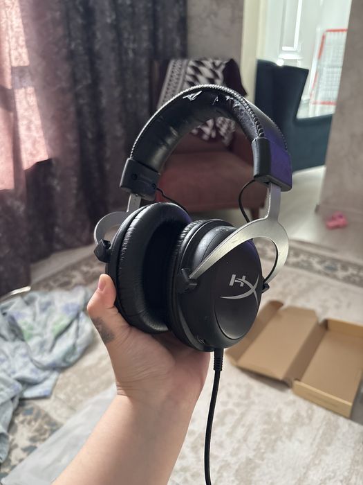 Hyper x cloud II серебристые
