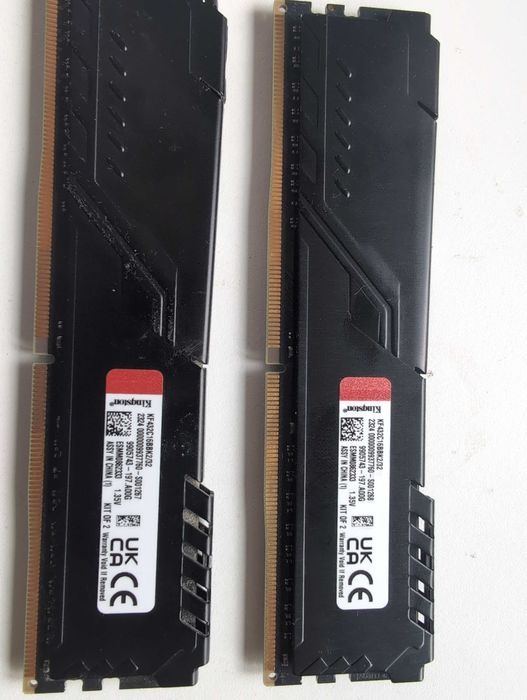 Kingston Fury Beast 32GB (2x16GB) DDR4 3200 CL16 – kit dual channel, testat