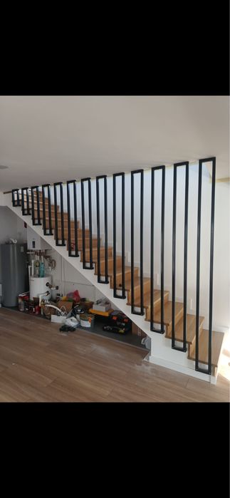 Riflaj metalic,balustrade,balcoane,porți, Scări,trepte f