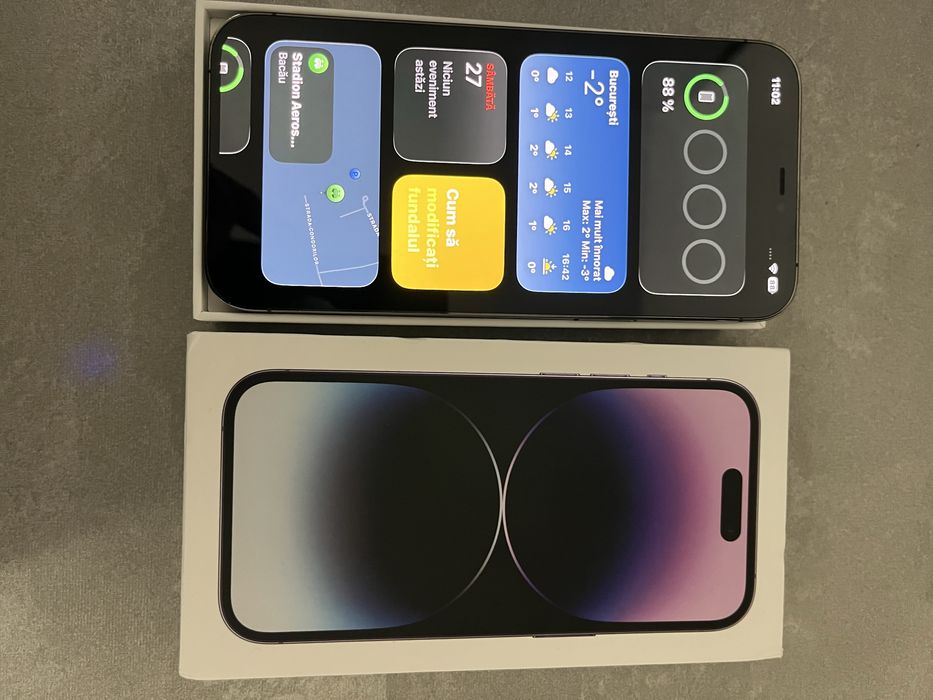 Iphone 12 pro max , 128 GB , gri șobolan , 81% baterie, deblocat,