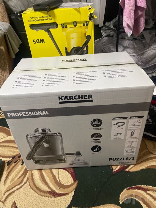 Kärcher Puzzi 8/1 — профессиональный моющий пылесос