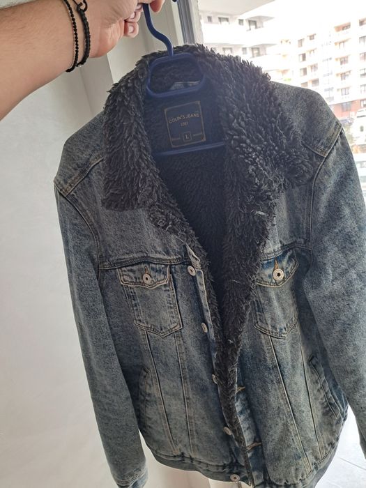 Geacă de blug cu blăniță