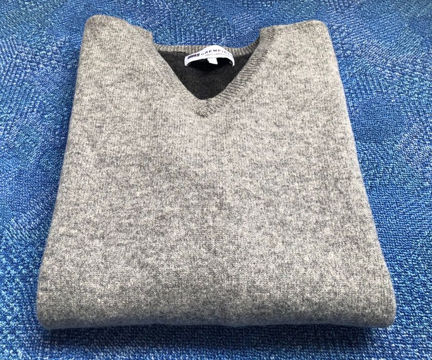 100% вълна Brax / Crewfield мъжки пуловери - L