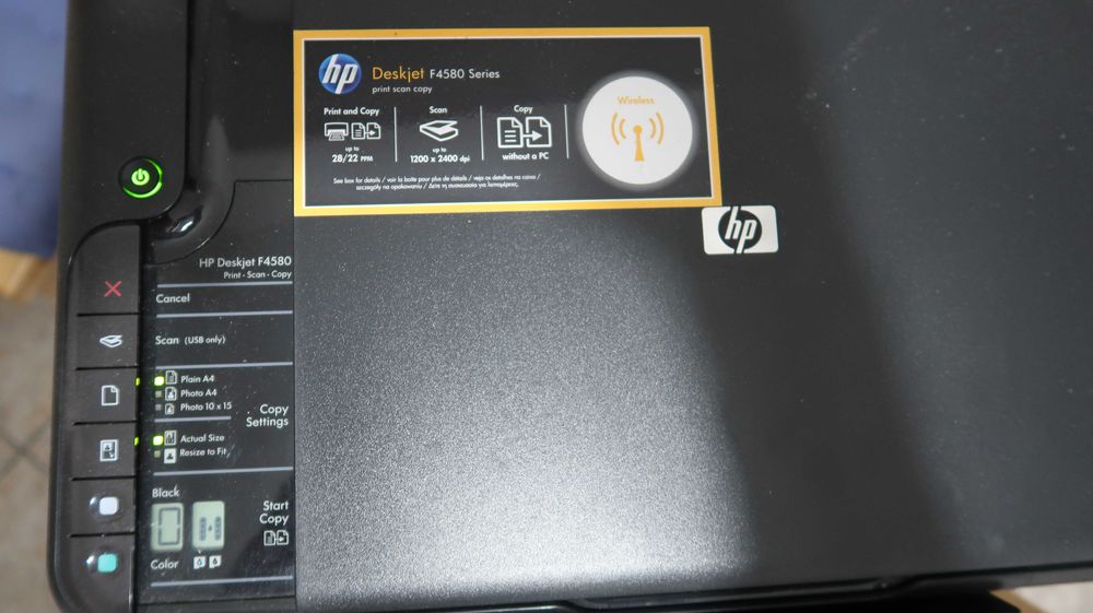 Imprimanta color HP F4580