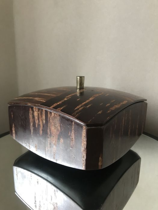 шкатулка шпон коры вишни Япония