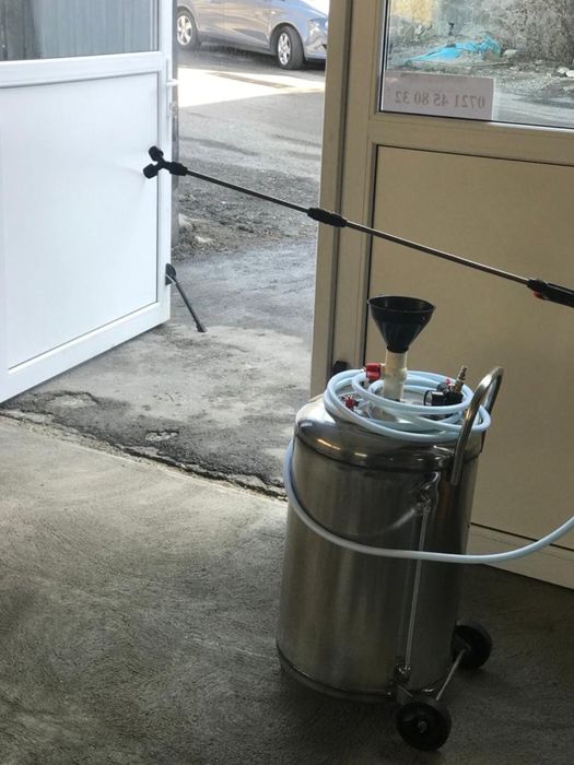 Nebulizator de aer cu rezervor de 80L din inox