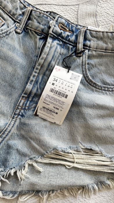 Продам джинсовые шорты Zara