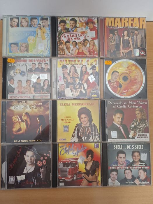 Cd uri manele si muzica de petrecere