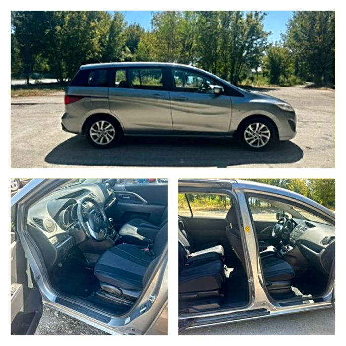 Mazda 5 din 2011 -facelitf- 7 locuri, motor 1.8 benzina (cel mai fiabil) euro 5 stare foarte buna (nu zafira, sharan, lodgy)