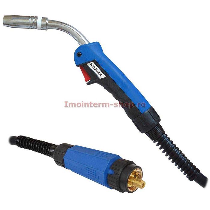 Pistolet sudura MB25 AK ( tip Binzel)  , max 230 A cu cablu de 4 sau 5 m lungime