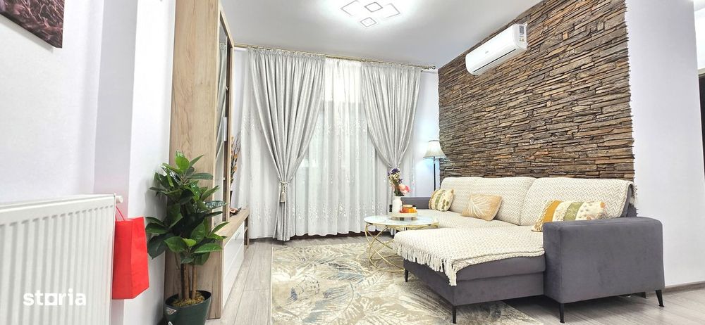 INTABULAT Apartament 3 camere et. 2 mobilat, utilat + PARCARE Bloc NOU