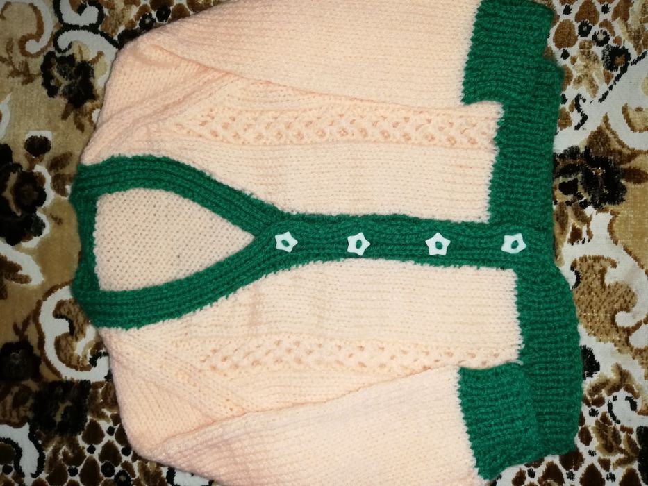 Lot haine crosetate fetita 1-3 luni