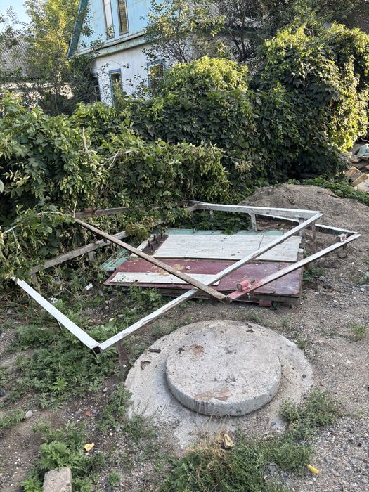 Ворота для гараж с коробки