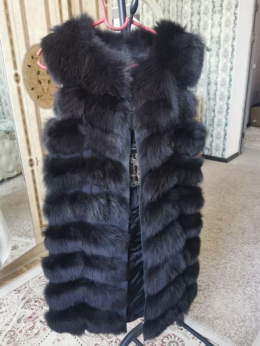 Жилетка из меха песца