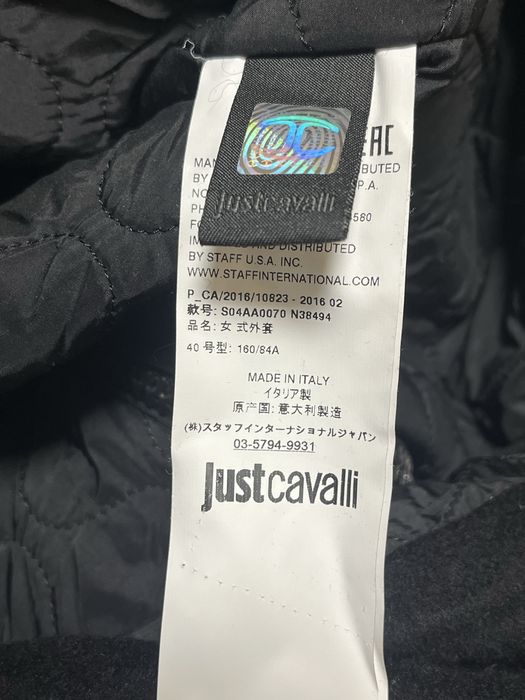Just Cavalli : Made in ITALY Вълнено палто Oversized размер 40-М/Л -  Оригинал
