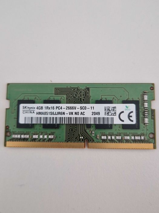 vand memorii Hynix laptop sodimm 4GB DDR4 - 40 lei/buc