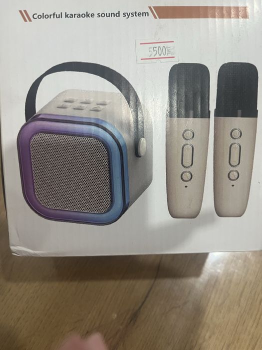 Колонка с микрофонами
