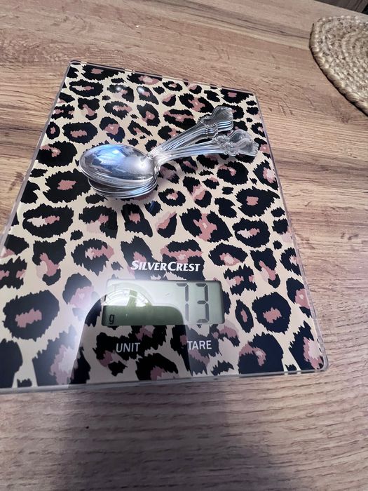 Шест сребърни лъжички проба 830