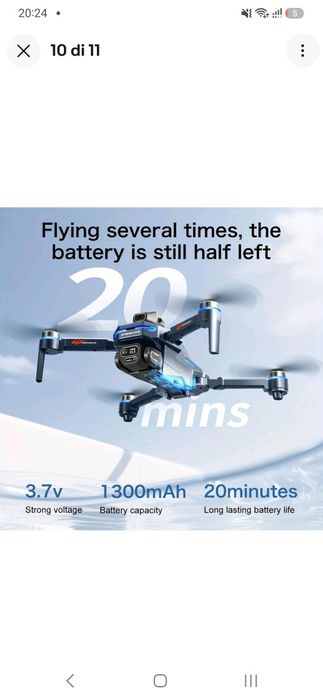 Dronă cu cameră 6K HD