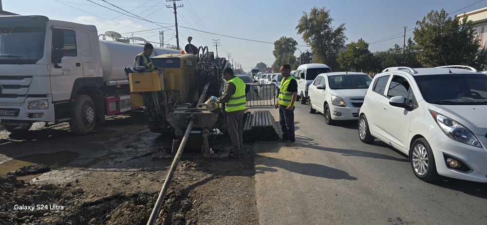 Гнб прокол бурение.