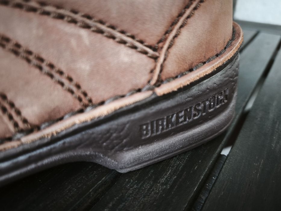Birkenstock, нови обувки естествена кожа, номер 38