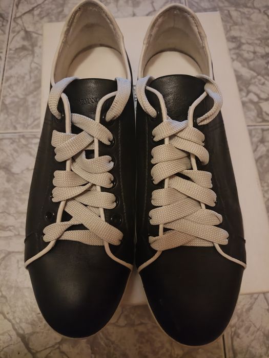 Обувки от естествена кожа Армани