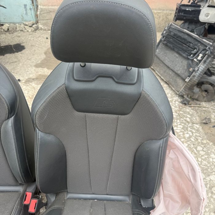 Салон за Audi A5 B9 кожа плат Ел Sline без подгрев ном 1754 1754-1507