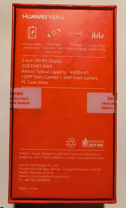 HUAWEI Y6 pro sotiladi/ПРОДАЁТСЯ