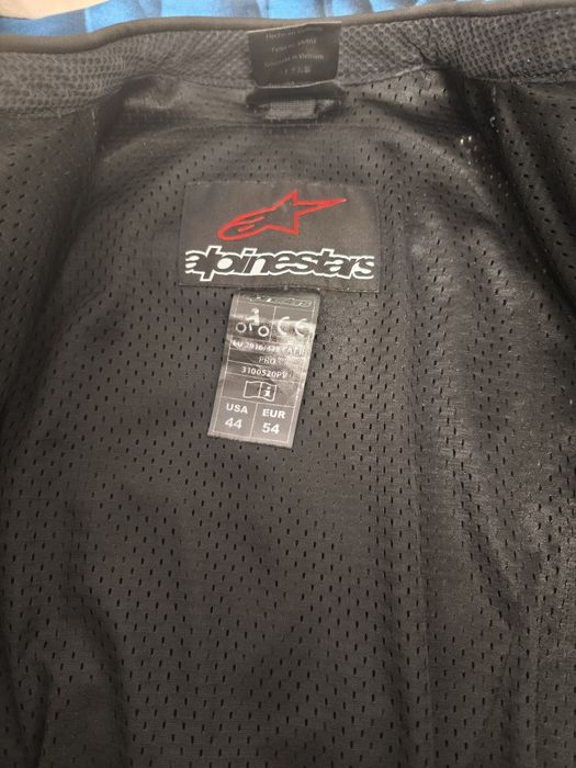 Geci piele  alpinestars marime 54 și 46