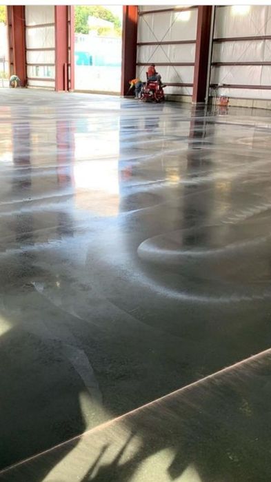 Топинг пол и шлифовка