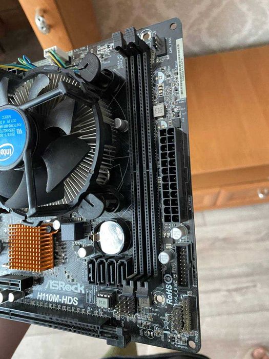 Комплект i5-6500 + asrock h110m