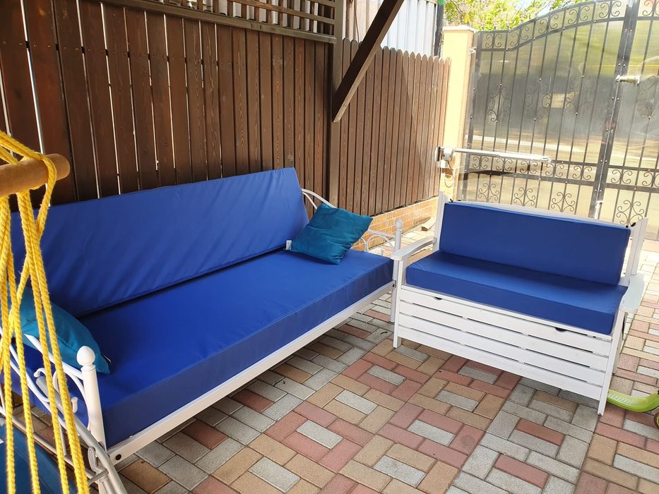 Saltele si perne pentru mobilier gradina,foisor,leagan,baldachin,scaun